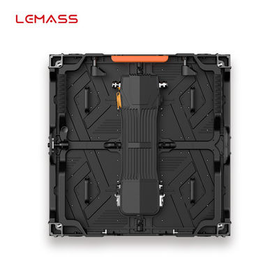 P3.9 LED خزانة عرض الفيديو على الحائط 500 * 500mm LMS-VVR Series حماية العين