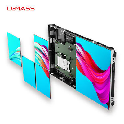 7680Hz معدل التحديث لوحة شاشة LED صغيرة P0.9 مع سطوع 600cd / متر مربع