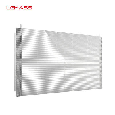 شاشة عرض LED إبداعية P3.9 شفافة سلسلة LMS-TF Pro هيكلية عالية الدقة عالية السطوع