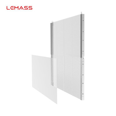 شاشة عرض LED إبداعية P7.8 داخلية ، جدار فيديو LED شفاف رفيع للغاية