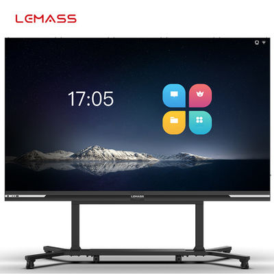 شاشة عرض LED تجارية مقاس 165 بوصة بدقة 4K HDR ذكية لغرفة الاجتماعات