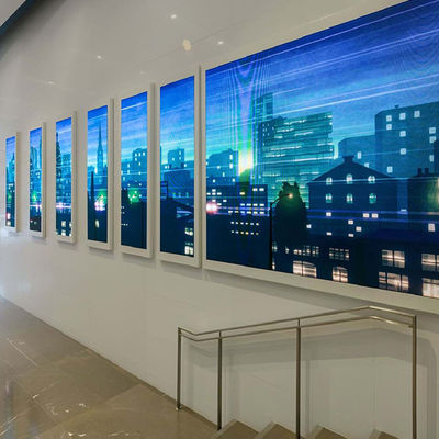 وحدة شاشة LED داخلية بالألوان الكاملة SMD P3 بحجم 192 × 192 مم