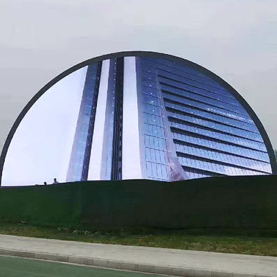 P10 شاشة عرض LED خارجية كبيرة الحجم 320 × 360 مم 11000 شمعة سطوع عالية