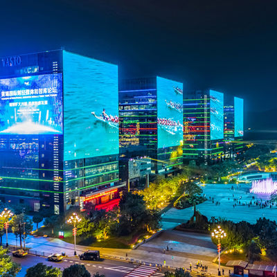 شاشة LED الخارجية للوحدة النمطية 320 × 320 مم P8 مع عملية DIP 3 في 1