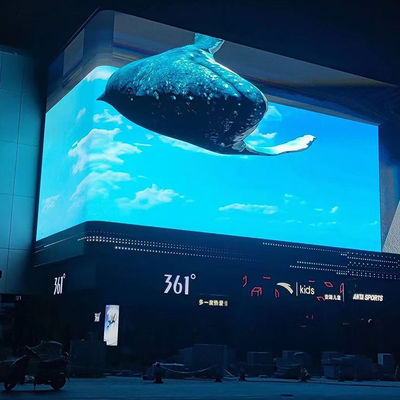 SMD 2727 شاشة LED خارجية ثابتة P5.7 مقاومة للماء IP65 960 × 960mm الحجم