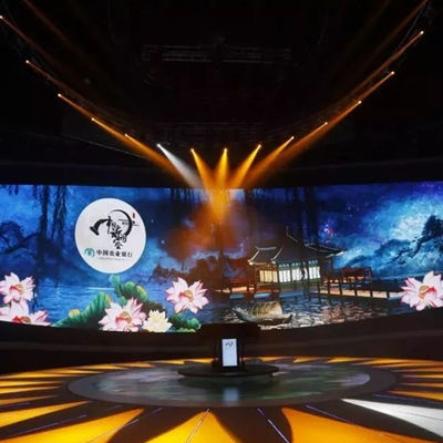 P5.2 تأجير شاشة LED متعددة الحفلات الموسيقية مع هيكل من ألياف الكربون