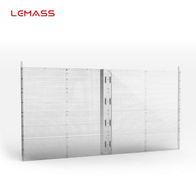 شاشة عرض LED إبداعية P2.6 SMD 2108 ، شاشة LED شفافة معيارية خارجية