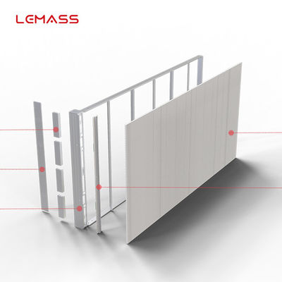 OEM P12.5 شفاف LED Wall 2000 X 1000mm للإعلان