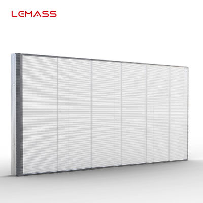 P10.4 شاشة إعلان تجارية شفافة ، لوحة LED شفافة لـ Plaza ODM