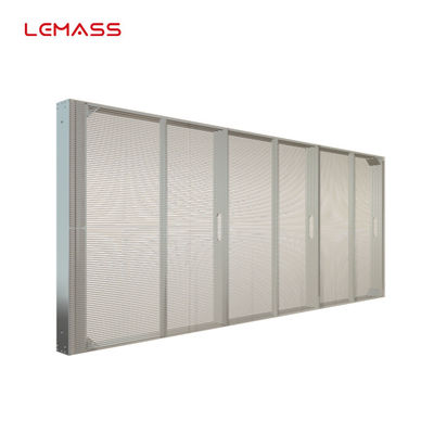 شاشة عرض LED إبداعية شفافة ذكية P15.6 مع شهادة RoHS FCC