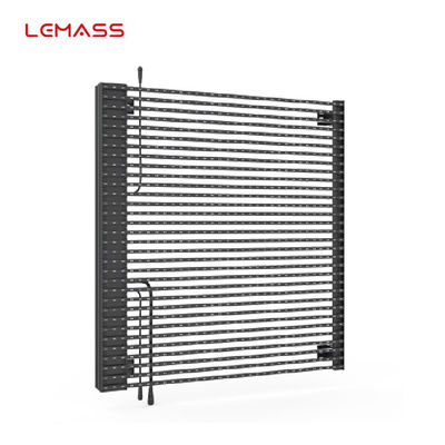 P15.6 DIP RGB شاشة عرض LED خارجية شفافة سطوع 7000cd / متر مربع