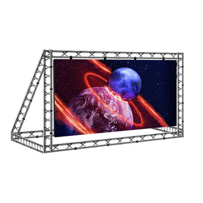 SMD 1212 تأجير شاشة LED صغيرة الحجم 500 × 500 مم تشكيل قالب الصب المتكامل