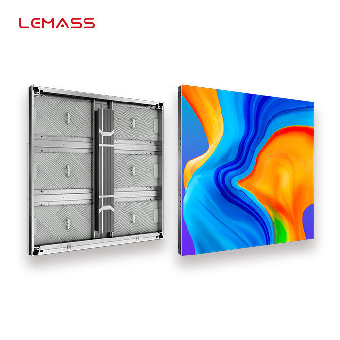 SMD 2727 شاشة LED خارجية ثابتة P5.7 مقاومة للماء IP65 960 × 960mm الحجم