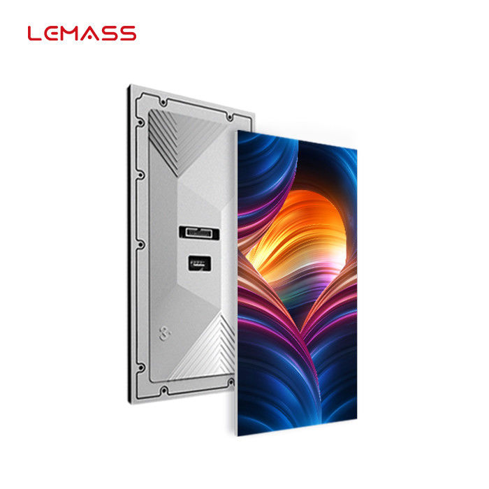 شاشة LED داخلية بمساحة بكسل 2 مم 320 × 160 مم تدعم 3D HDR