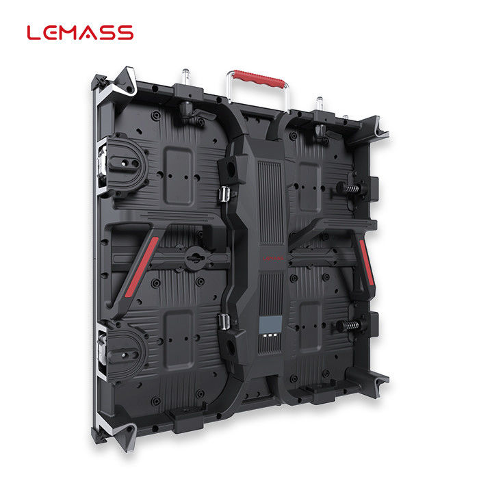 P2.9 الأحداث الخارجية خزانة لوحة تأجير LED كبيرة 500 * 500 مم LMS-CER Series LCD المراقبة المرئية