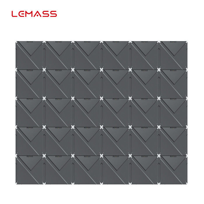 P2.5 لوحة شاشة LED داخلية ثابتة 640 × 640 مم 2.5 مم بكسل الملعب