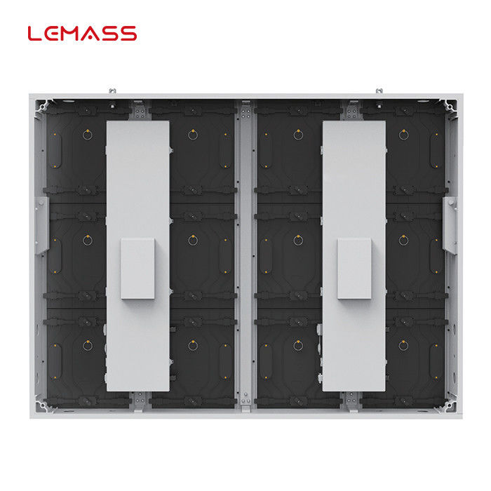 شاشة LED خارجية متعددة الألوان P4 مقاومة للماء IP65 مقاس 1280x960mm